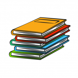 stack of books