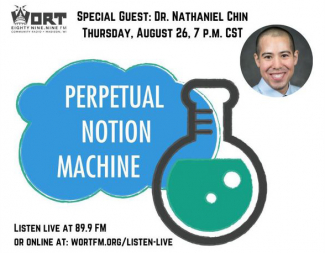 logo for Perpetual Notion Machine radio show