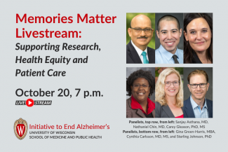 Memories Matters Livestream: Supporting Research, Health Equity and Patient Care