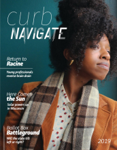 image of the cover of Curb magazine