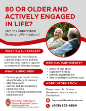 SuperAgers Study graphic flyer