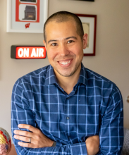 Headshot of Nathaniel Chin, MD, in his office