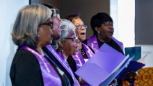 Precious Memories Choir performing